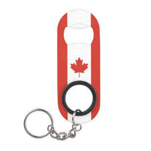 Patriottische Canadese vlag Mini Flessenopener