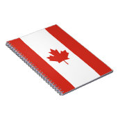 Patriottische Canadese vlag Notitieboek (Rechterzijde)