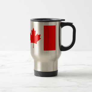 Patriottische Canadese vlag Reisbeker
