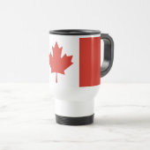 Patriottische Canadese vlag Reisbeker (Voorkant rechts)