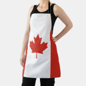 Patriottische Canadese vlag Schort (Insitu)