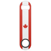 Patriottische Canadese vlag Speed Flessenopener (Achterkant)