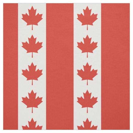Patriottische Canadese vlag Stof (Swatch)