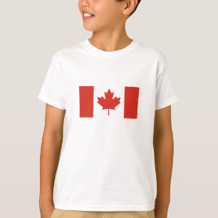 Patriottische Canadese vlag T-shirt