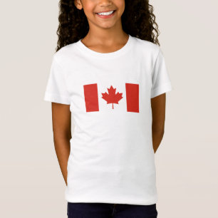 Patriottische Canadese vlag T-shirt