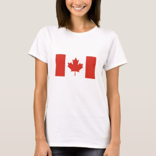 Patriottische Canadese vlag T-shirt