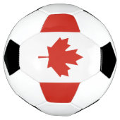 Patriottische Canadese vlag Voetbal (Gedraaid)
