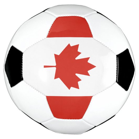 Patriottische Canadese vlag Voetbal (Gedraaid)