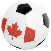 Patriottische Canadese vlag Voetbal (Drie kwart)