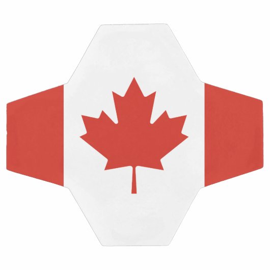 Patriottische Canadese vlag Voetbal (Enkel)