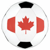 Patriottische Canadese vlag Voetbal (Voorkant)