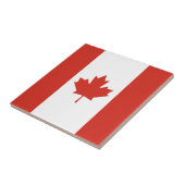 Patriottische Canadese Vlagtegel Tegeltje (Zijkant)