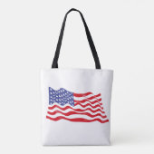 Patriottische Canvas tas (Achterkant)