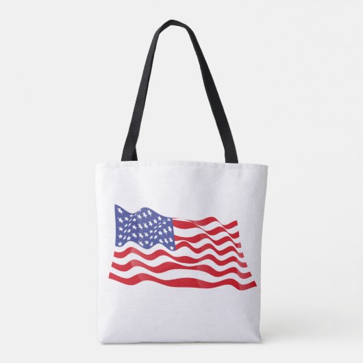 Patriottische Canvas tas (Achterkant)