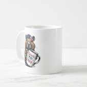 Patriottische Capybara Koffiemok (Voorkant links)