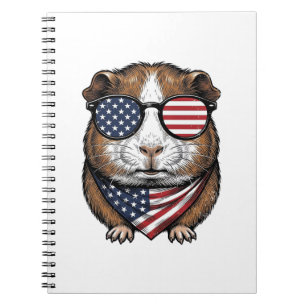 Patriottische Cavia Vintage Gravure Notitieboek