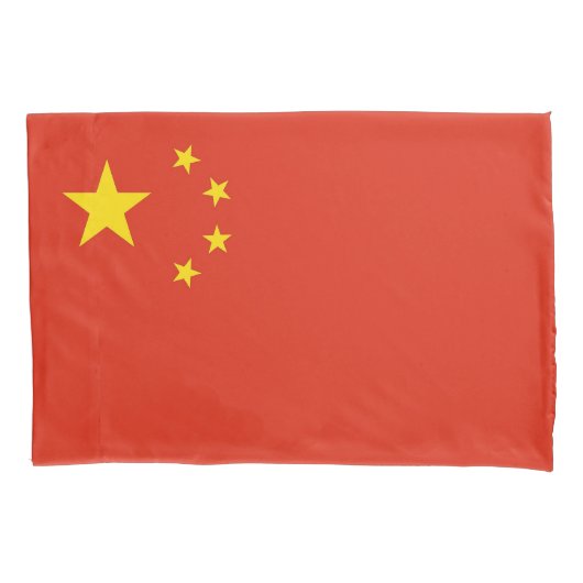 Patriottische Chinese Kussensloop (Voorkant)
