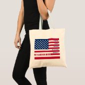 Patriottische Christelijke VS 4 juli Tote Bag (Voorkant (product))
