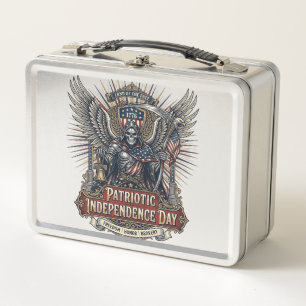 Patriottische Chrome Reaper Donkere Patriot Skelet
