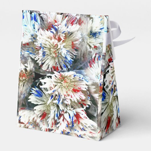 Patriottische chrysanten bedankdoosjes (Achterkant)