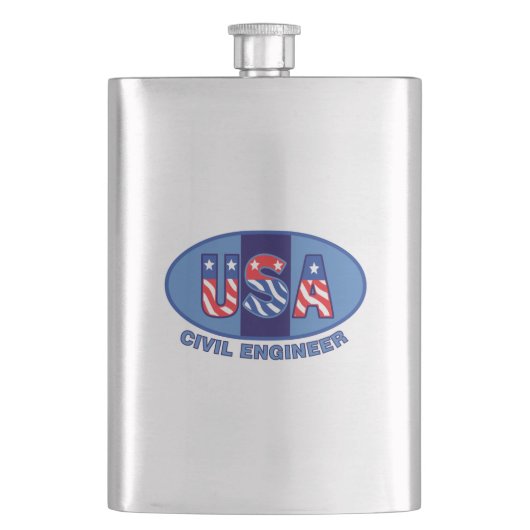 Patriottische Civiel Ingenieur Flacon (Voorkant)