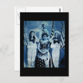 Patriottische  collage briefkaart (Voorkant / Achterkant)