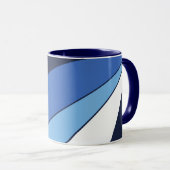 Patriottische Combo Mok met vlag van Columbia, SC (Voorkant rechts)