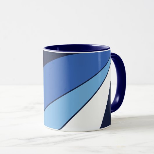 Patriottische Combo Mok met vlag van Columbia, SC (Voorkant rechts)