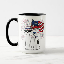 Patriottische Coole Katten Mok