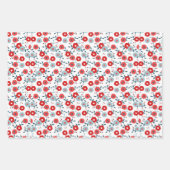 Patriottische Coördinerende Print Wrapping Papiere Inpakpapier Vel (Voorkant)