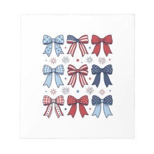 Patriottische Coquette Strikken Vintage Vector Des Notitieblok