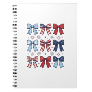 Patriottische Coquette Strikken Vintage Vector Des Notitieboek