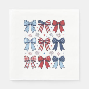 Patriottische Coquette Strikken Vintage Vector Des Servet