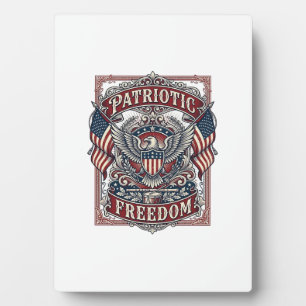 Patriottische County Parade Vector Grafische T-shi Fotoplaat