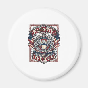 Patriottische County Parade Vector Grafische T-shi Magneet