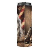 Patriottische Cowgirl Botten en laarzen Thermosbeker (Achterkant)