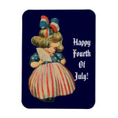 patriottische cutie magneet (Verticaal)