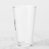 Patriottische Dabbing Heer Vintage Vector Design_ Glas (Links)
