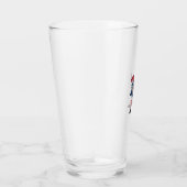 Patriottische Dabbing Heer Vintage Vector Design_ Glas (Rechts)