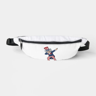 Patriottische Dabbing Heer Vintage Vector Design_ Heuptasje