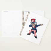 Patriottische Dabbing Heer Vintage Vector Design_ Planner (Display)