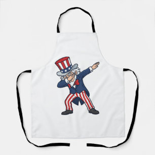 Patriottische Dabbing Heer Vintage Vector Design_ Schort