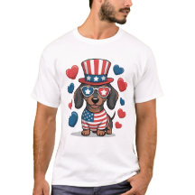 Patriottische Dachshund