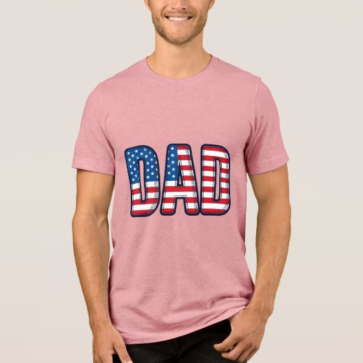 Patriottische DAD Vector T-shirt Ontwerp_1 (Voorkant)