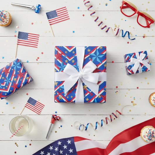Patriottische Dag van de Arbeid Cadeaupapier