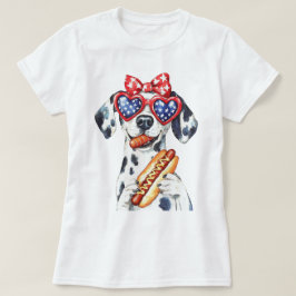 Patriottische Dalmatiër T-shirt
