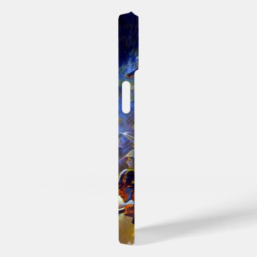  patriottische dame liberty American Flag Eagle Case-Mate iPhone Case (Achterkant / Rechts)