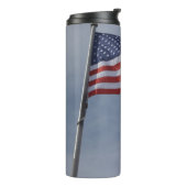 Patriottische de Strepen van de Sterren van de Thermosbeker (Gedraaid links)