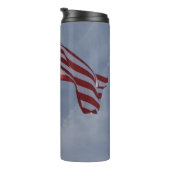 Patriottische de Strepen van de Sterren van de Thermosbeker (Geroteerd rechts)
