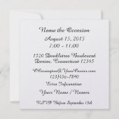 Patriottische Democratische Uitnodiging - SRF (Achterkant)